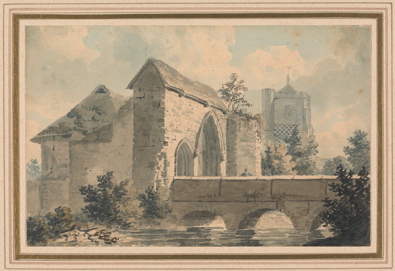Waltham Abbey, Essex door Edward Dayes