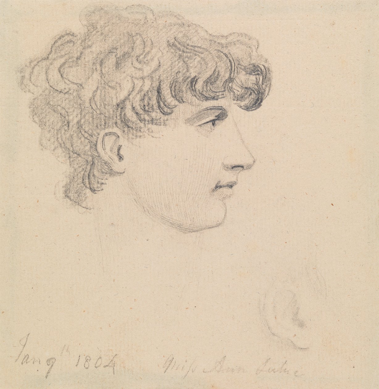 9 januari 1804, Miss Ann Lukie (?) door Edward Francis Burney