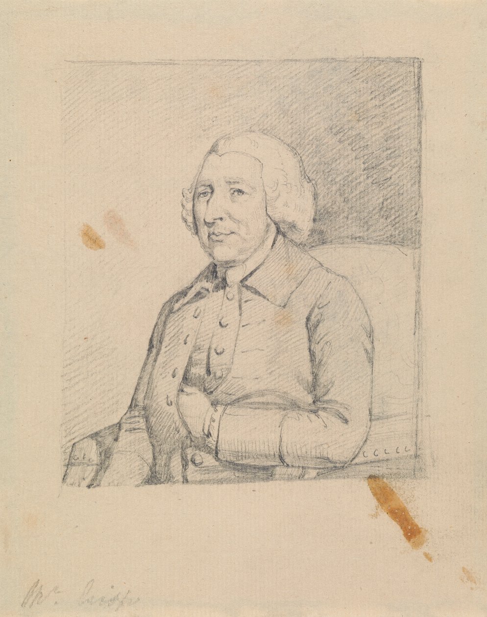 Mr. Crisp door Edward Francis Burney