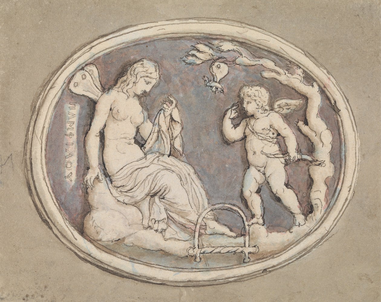 Pamphilia door Edward Francis Burney