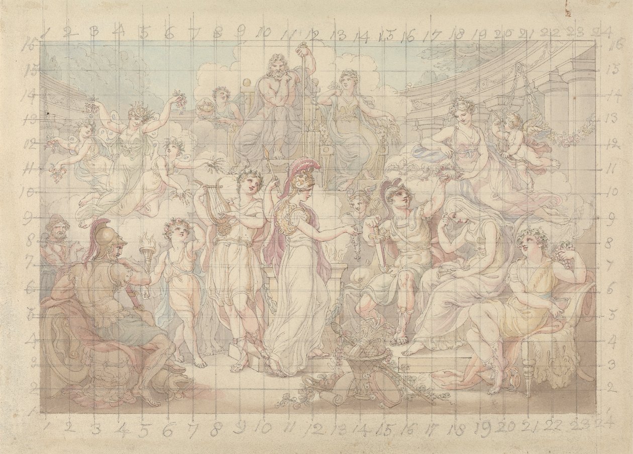 Huwelijk van een god door Edward Francis Burney