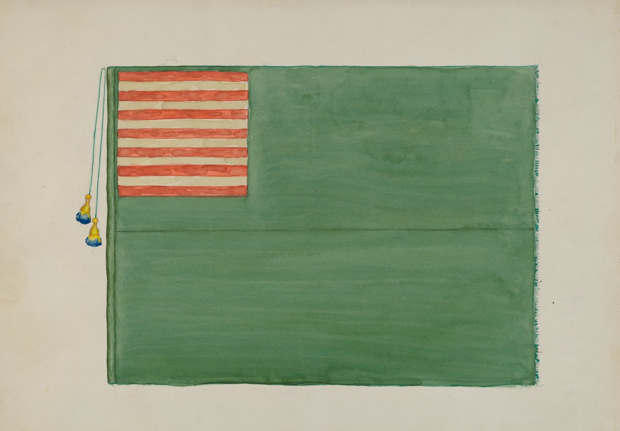 Revolutionaire vlag door Edward Grant