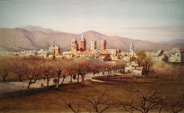 Albenga, Golf van Genua door Edward Henry Fahey
