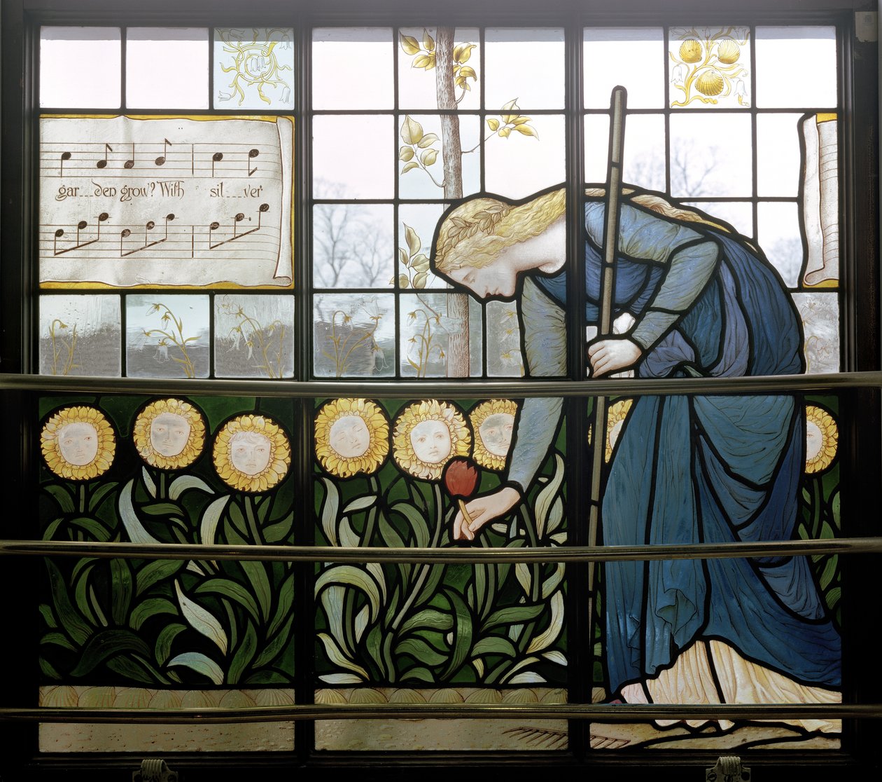 Mary, Mary, Quite Contrary, Hoe groeit jouw tuin? De kinderkamer door Edward Holmes Jewitt
