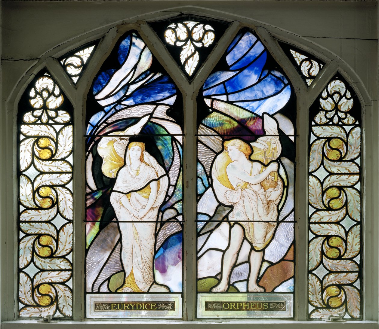 Orpheus en Eurydice door Edward Holmes Jewitt