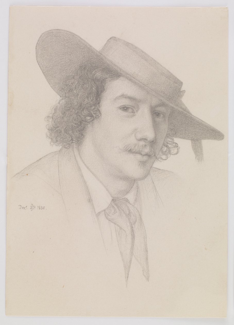 Portret van Whistler door Edward John Poynter