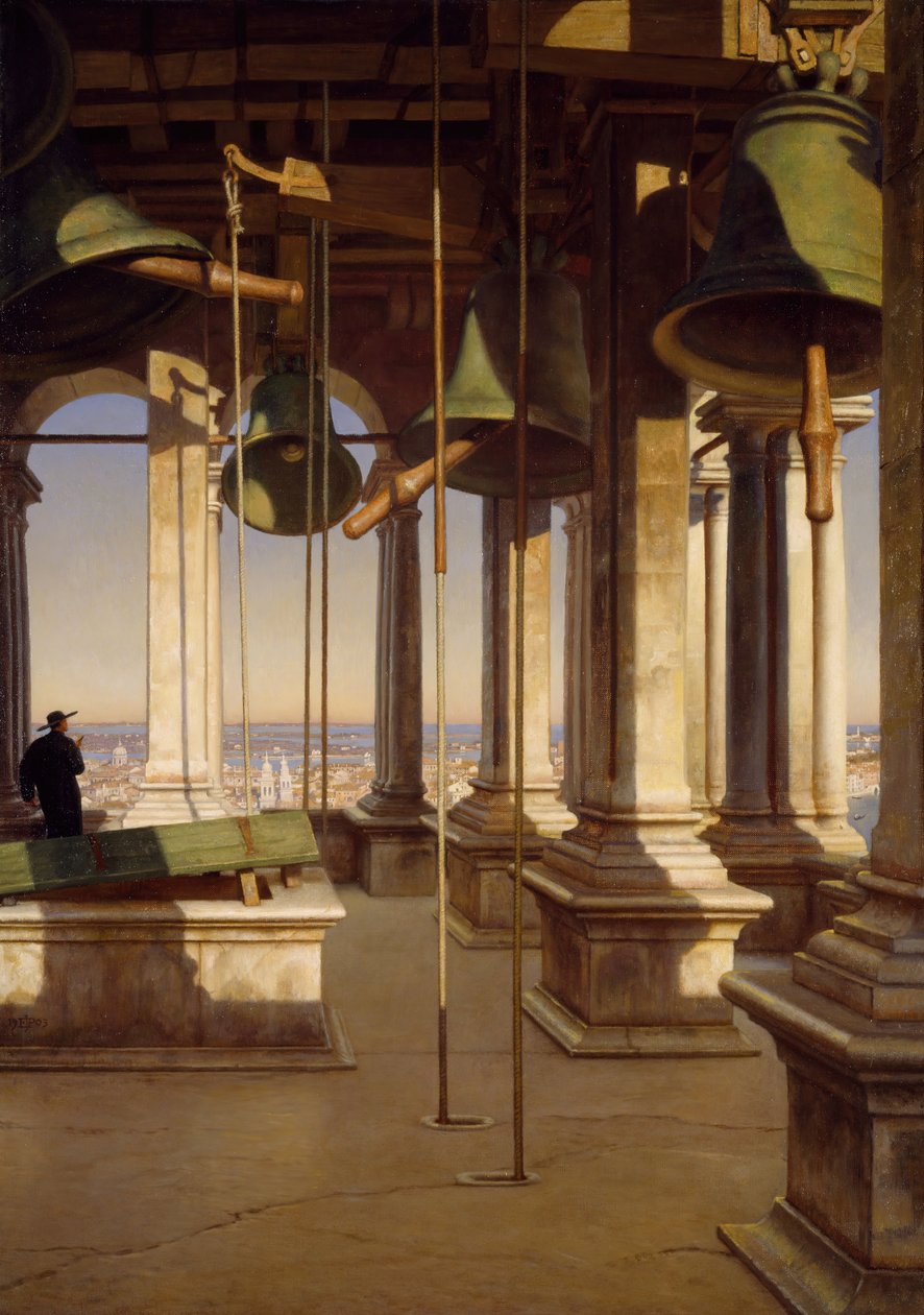 De Klokken van San Marco, Venetië, 1903 door Edward John Poynter