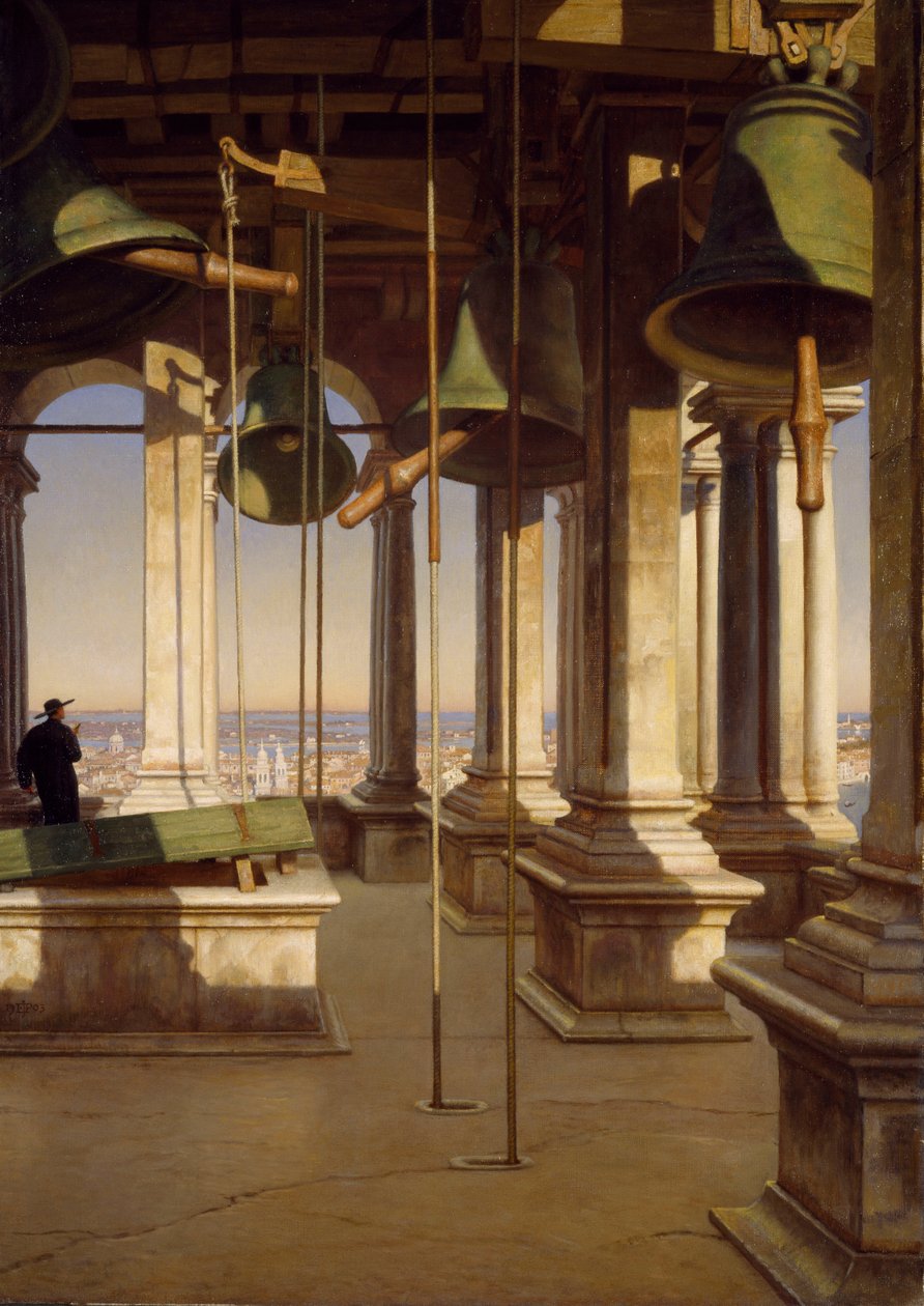 De Klokken van Sint Marcus, Venetië, 1903 door Edward John Poynter