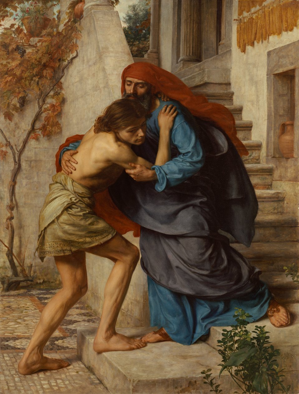 De terugkeer van de verloren zoon door Edward John Poynter