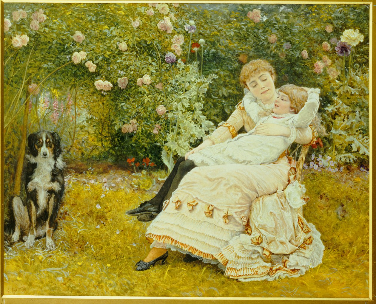 Aangename Uren, 1881 door Edward Killingworth Johnson