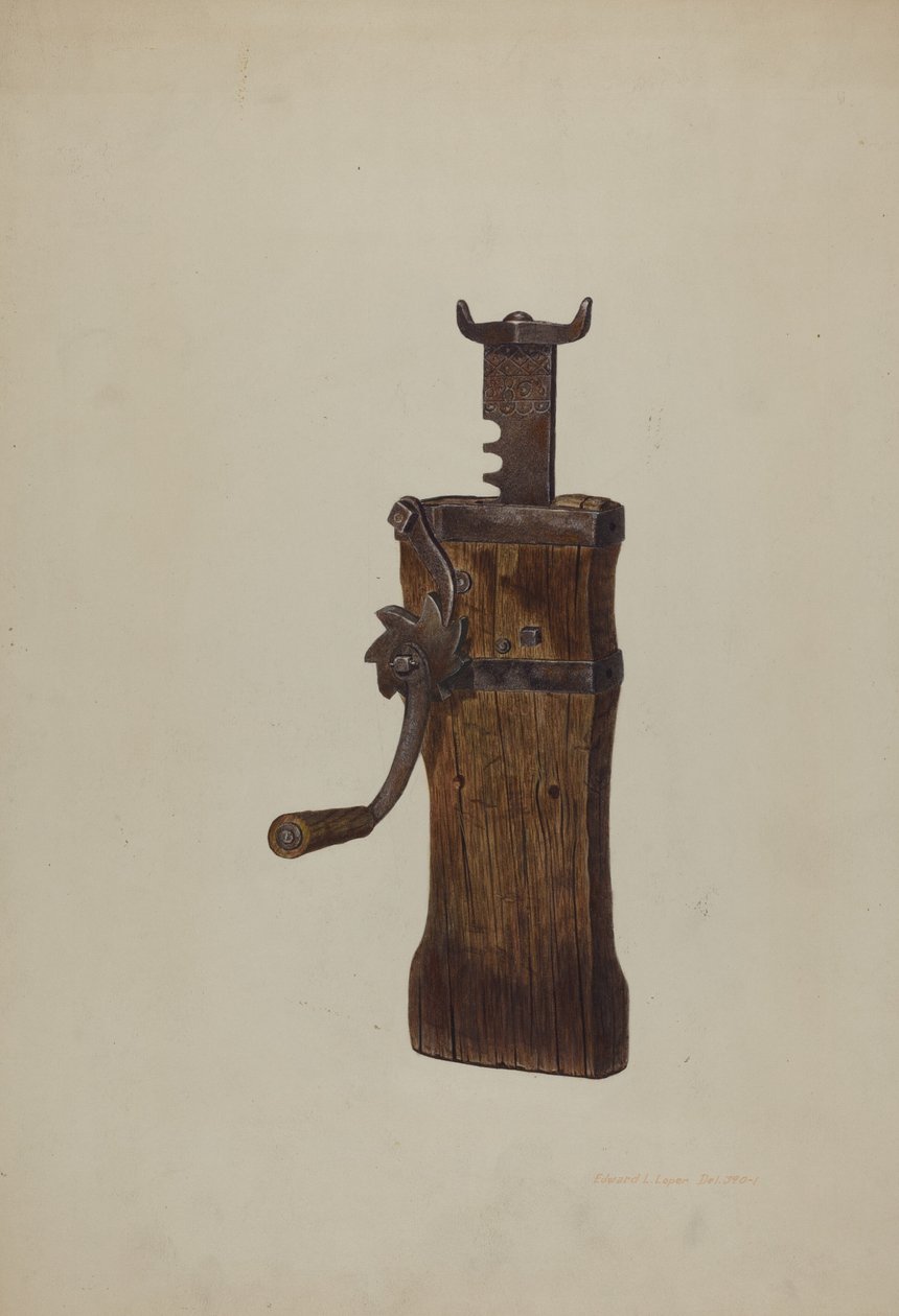Conestoga Wagenkrik door Edward L. Loper