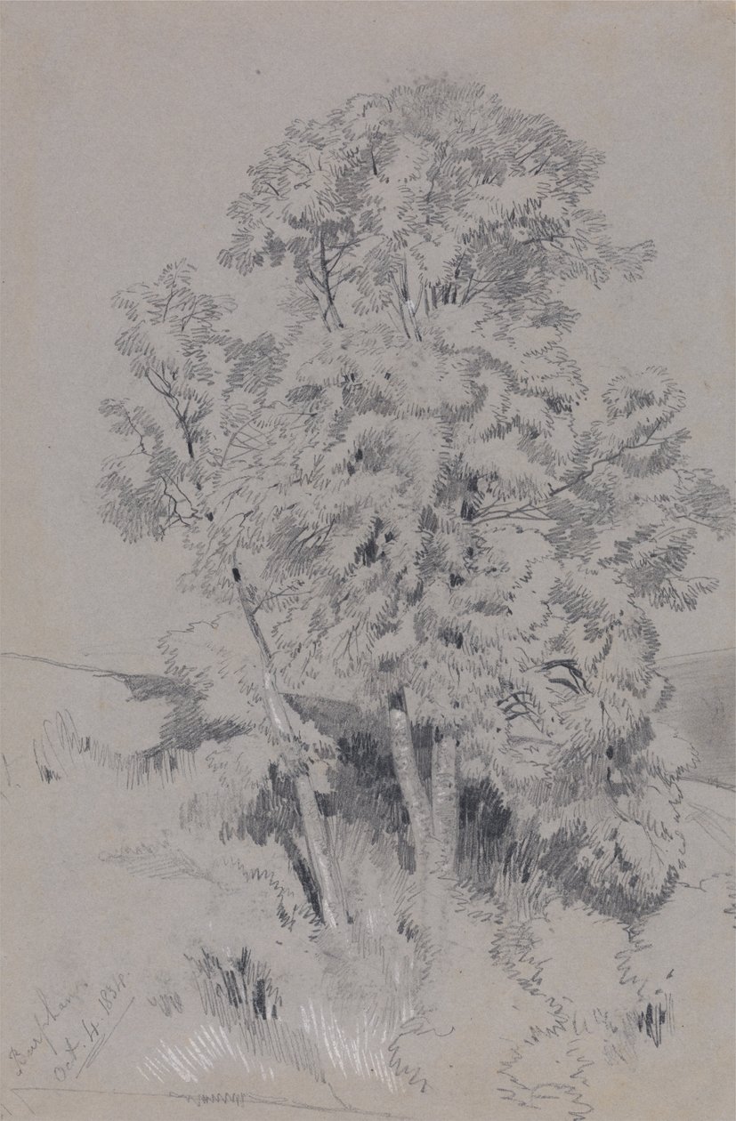 Burpham 4 okt.1834 door Edward Lear