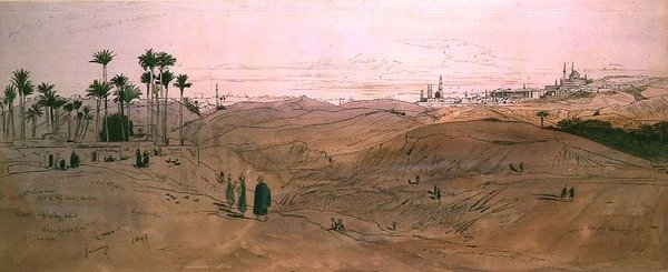 Caïro door Edward Lear
