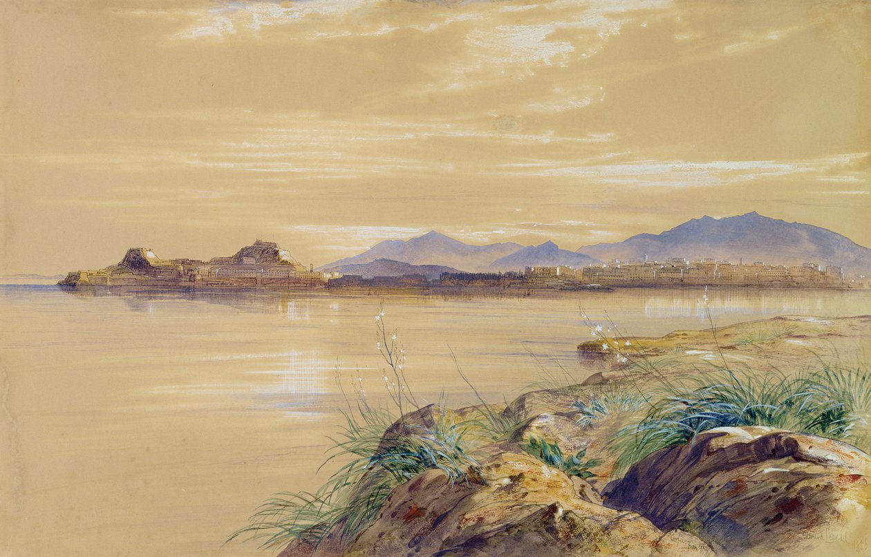 Corfu door Edward Lear