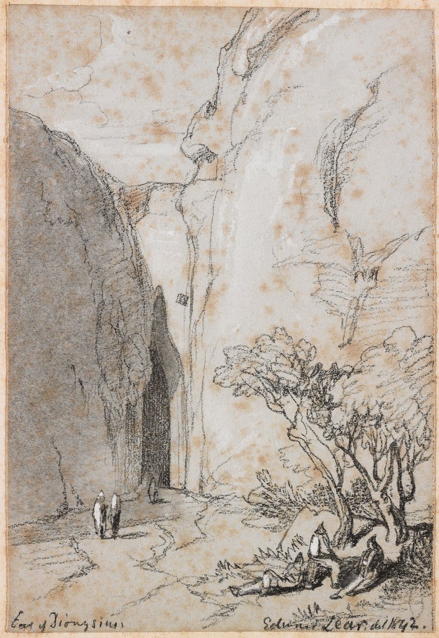 Het oor van Dionysius door Edward Lear