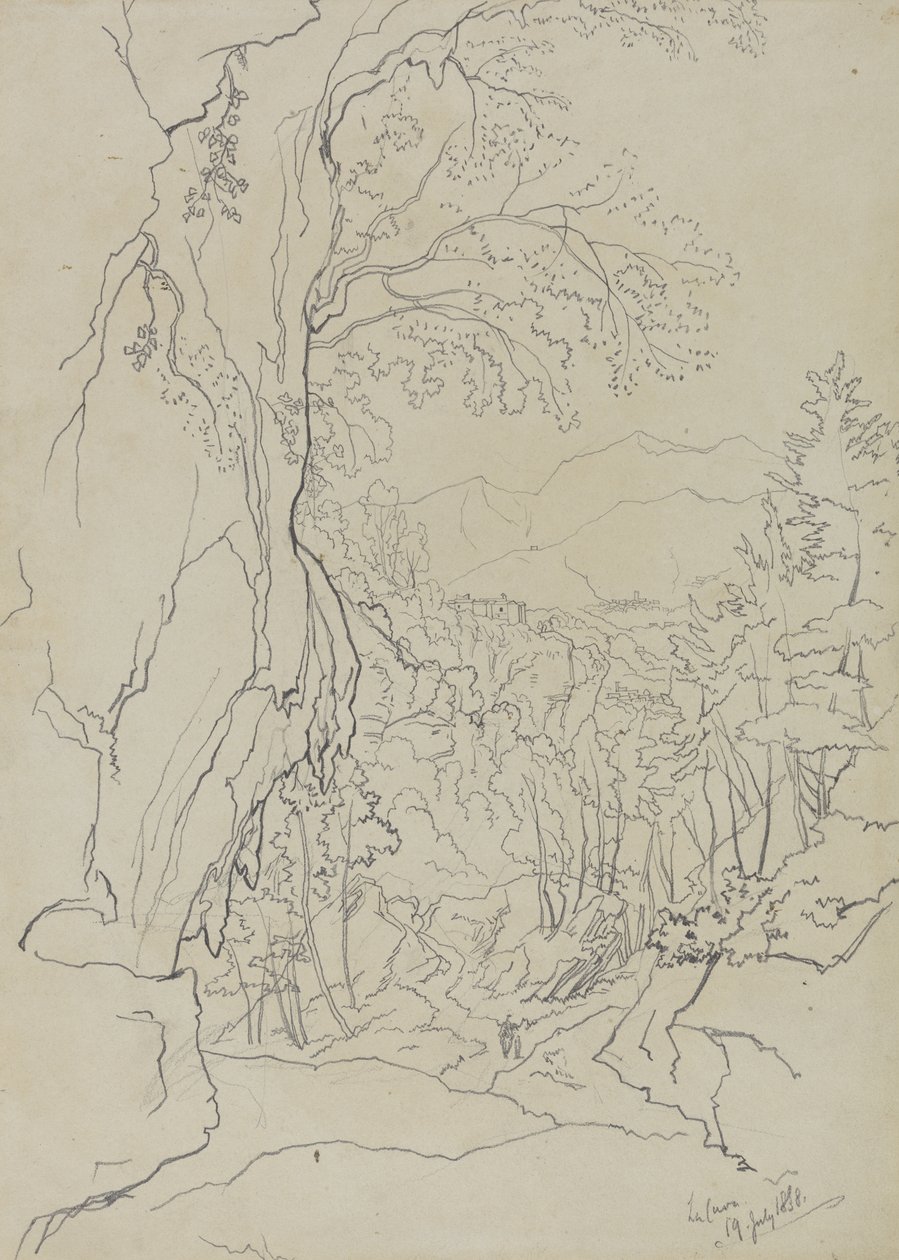 La Cava door Edward Lear