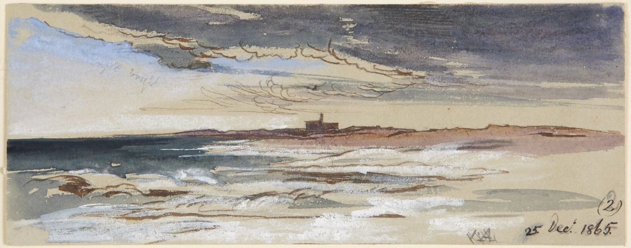 Malta door Edward Lear