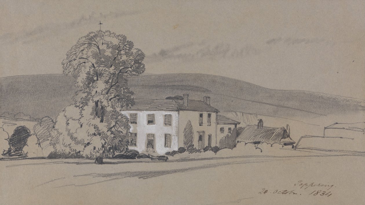 Peperen. 20 oktober. 1834 door Edward Lear