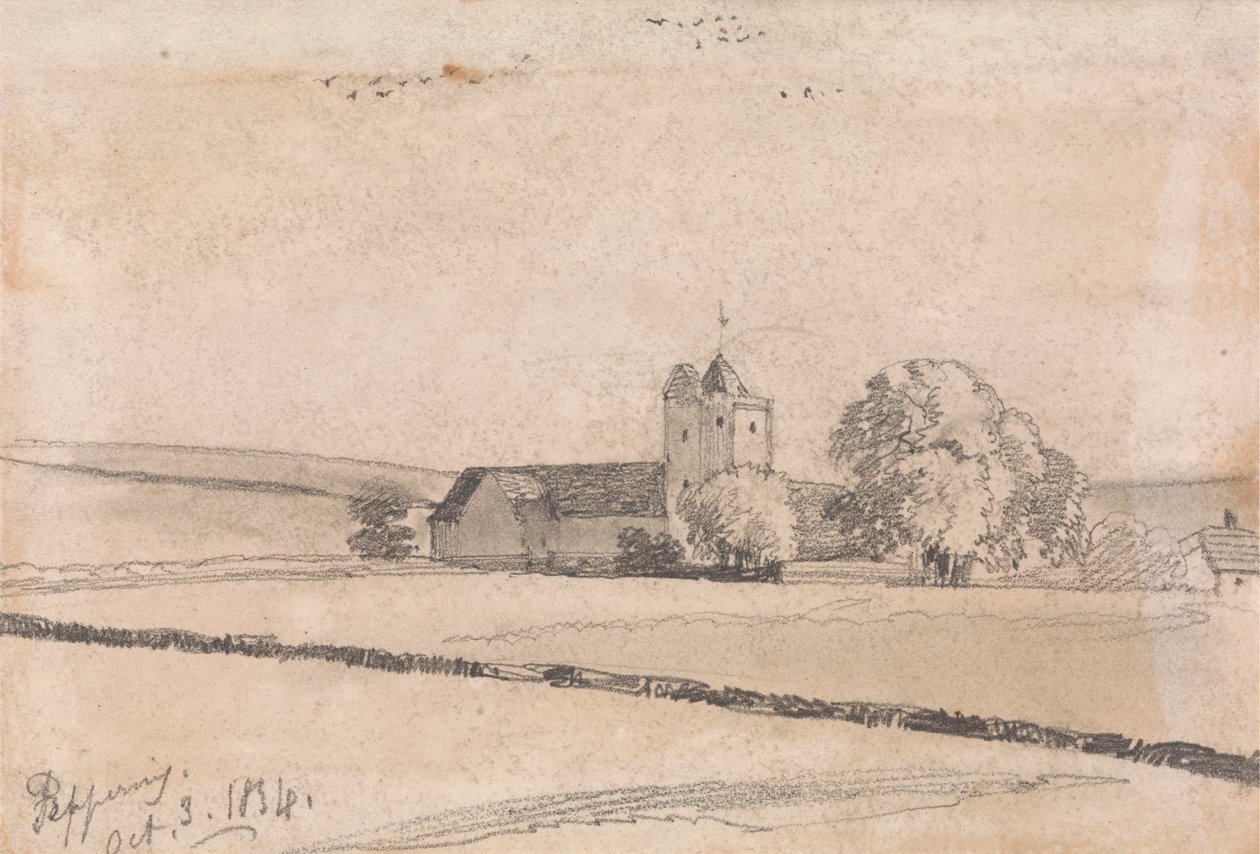 Peppering, 3 oktober 1834 door Edward Lear