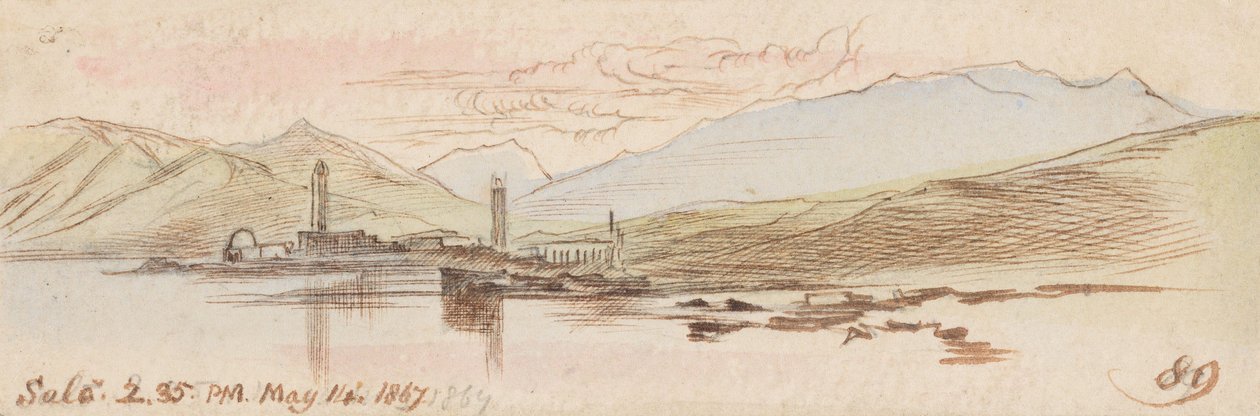 Salo; 14 mei 1867, 14.35 uur (89) door Edward Lear