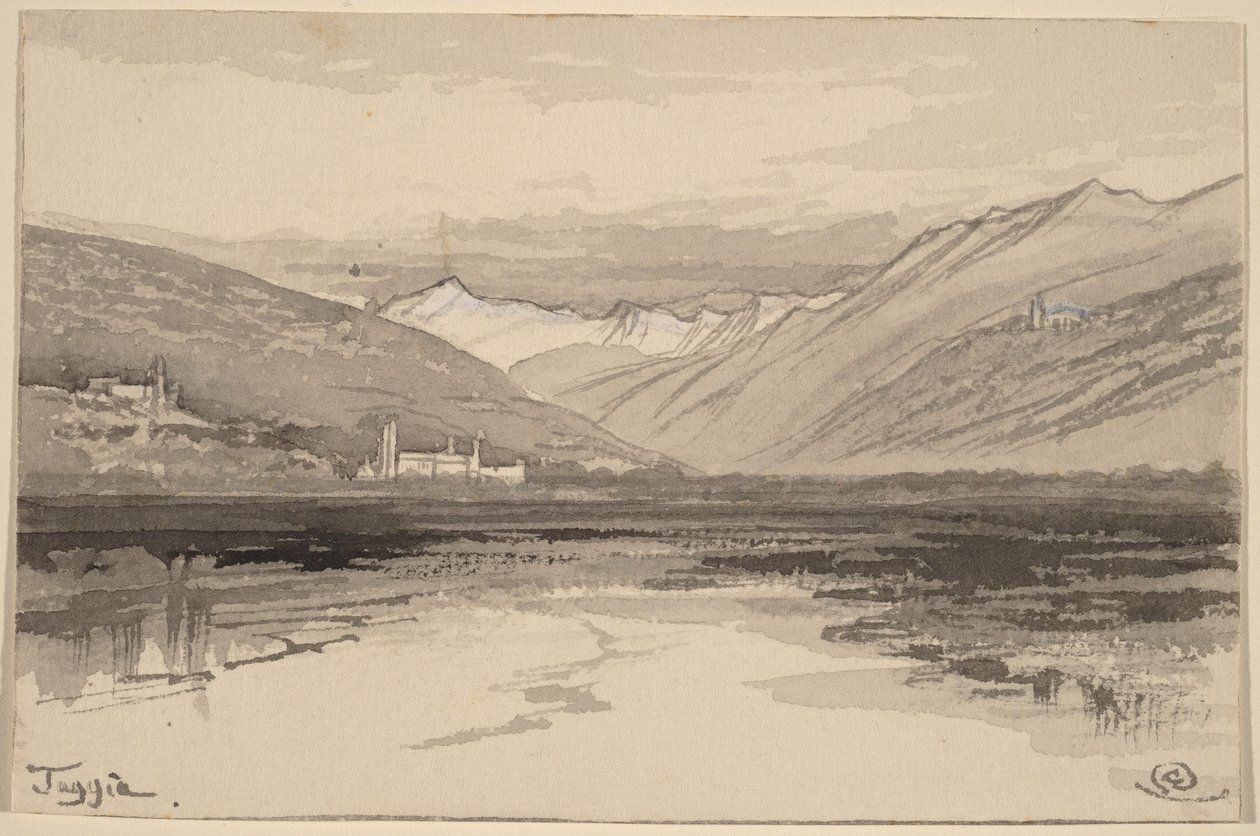 Taggia door Edward Lear