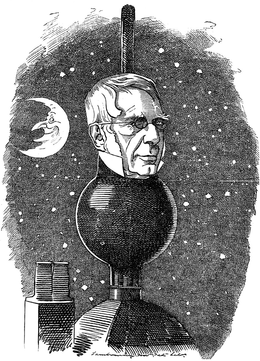 George Biddell Airy, Engelse astronoom en geofysicus, 1883 door Edward Linley Sambourne