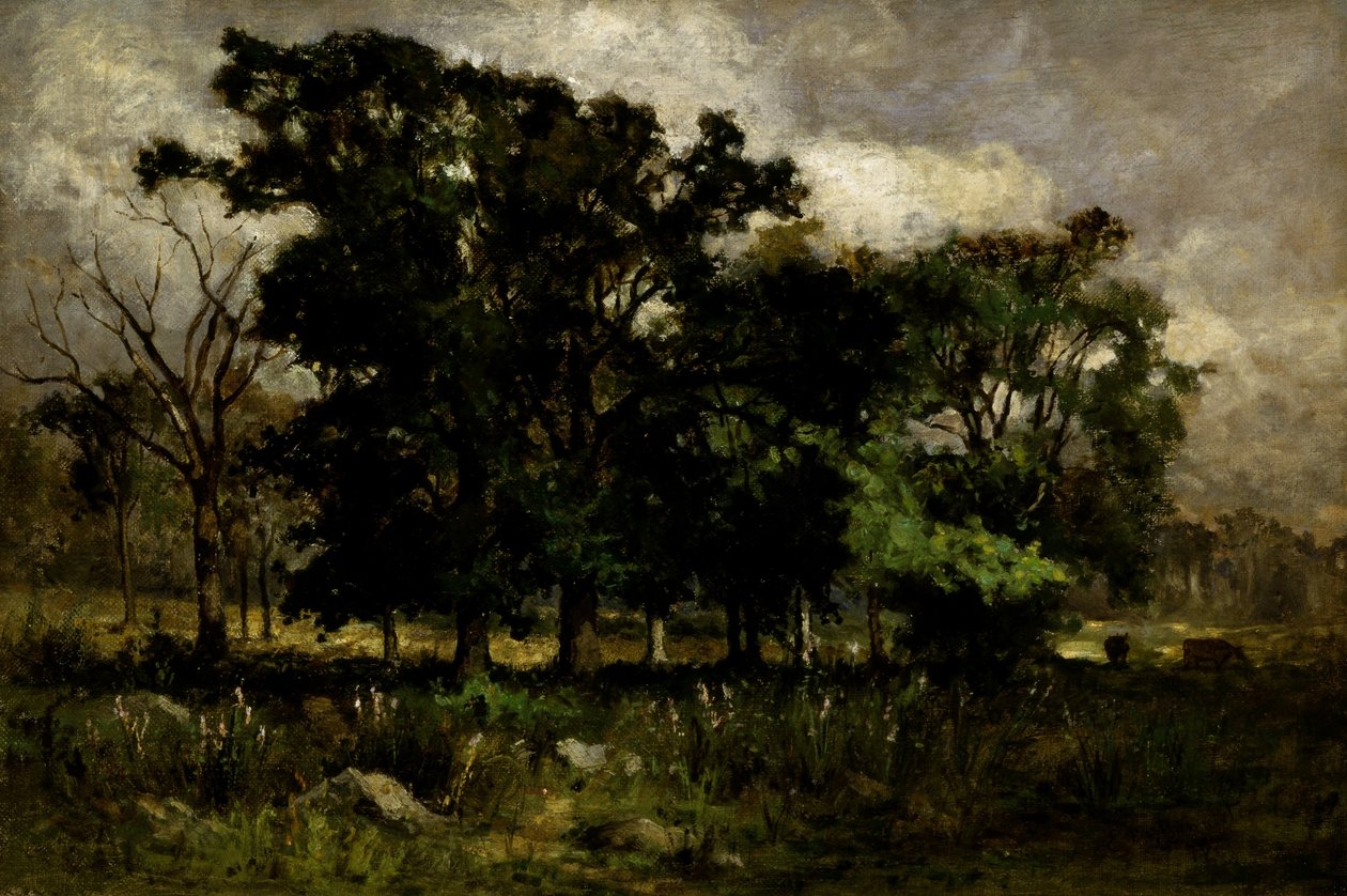 Boomlandschap door Edward Mitchell Bannister