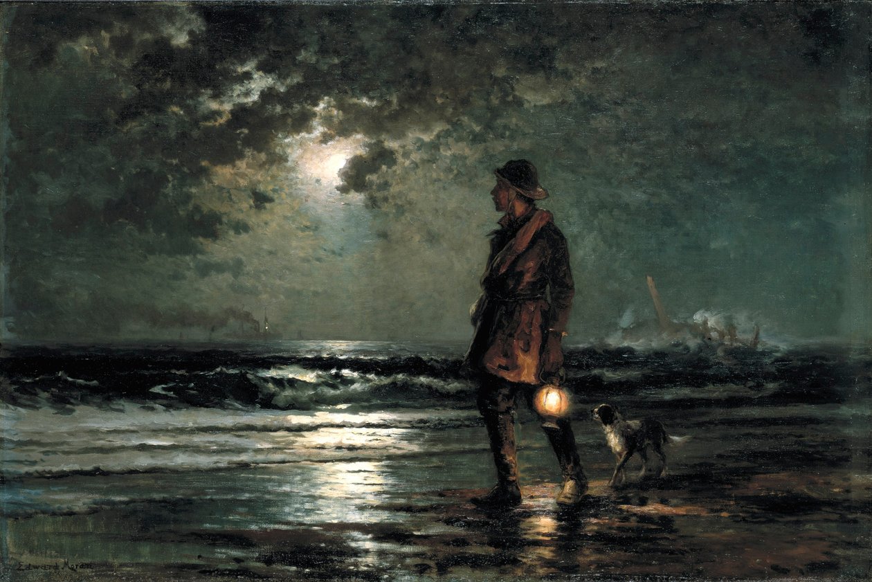 Levensreddende patrouille door Edward Moran
