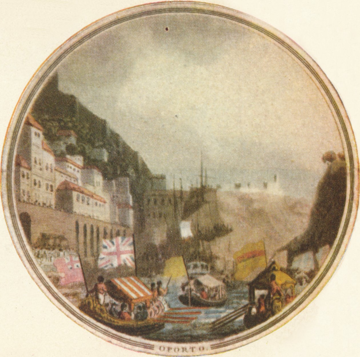 Passage van de Douro, 1815, 1910 door Edward Orme