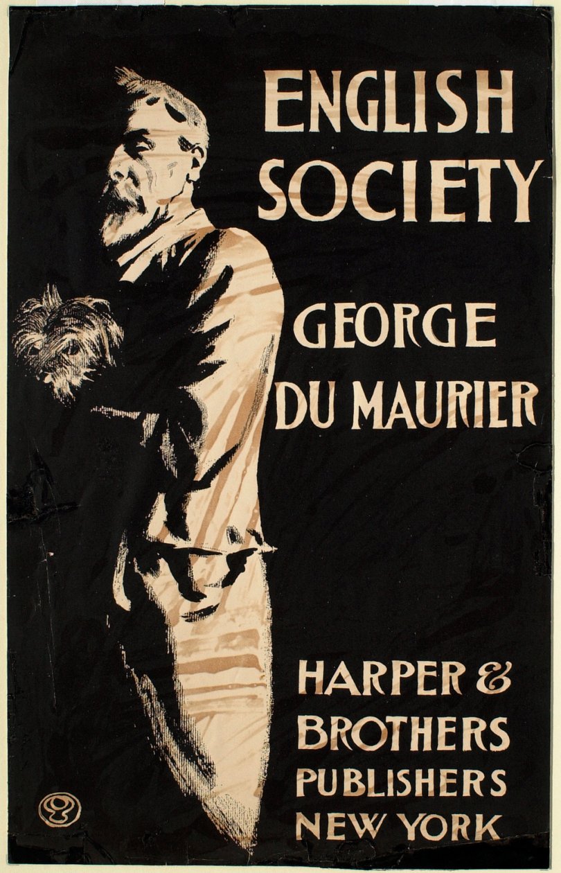 Engelse samenleving, door George du Maurier, Harper & Brothers, uitgevers door Edward Penfield