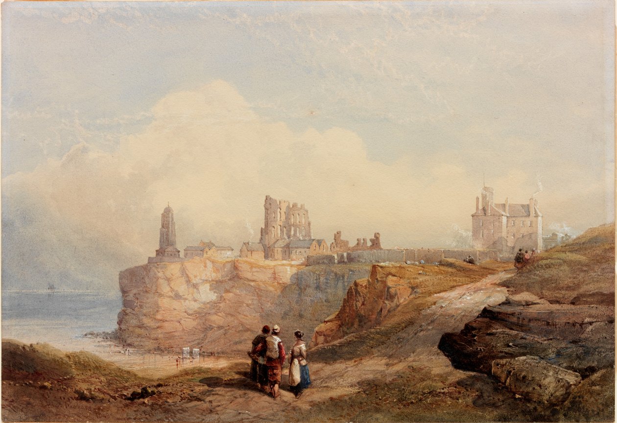Tynemouth Priory door Edward Richardson