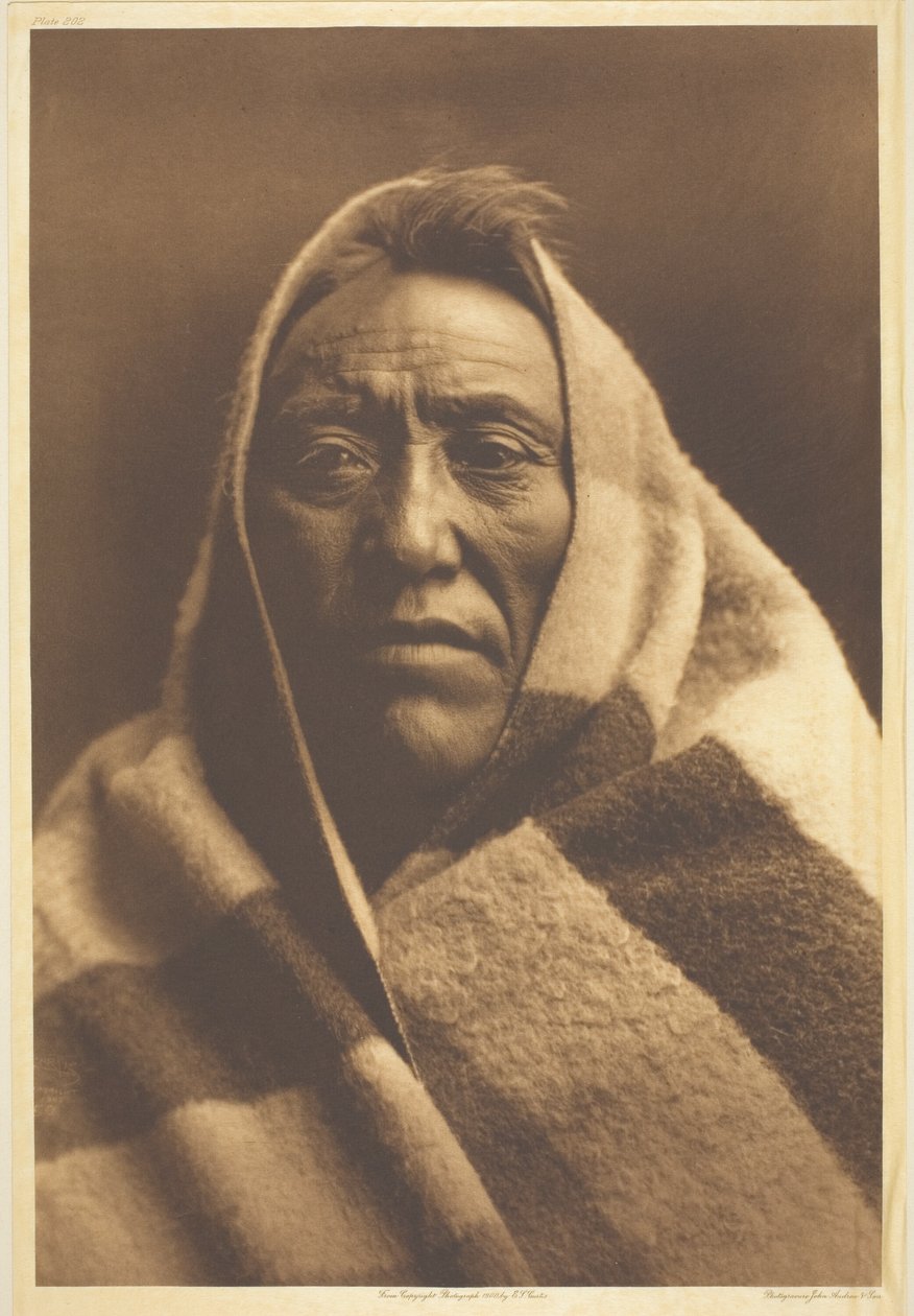 Middenkalf-Piegan door Edward S. Curtis