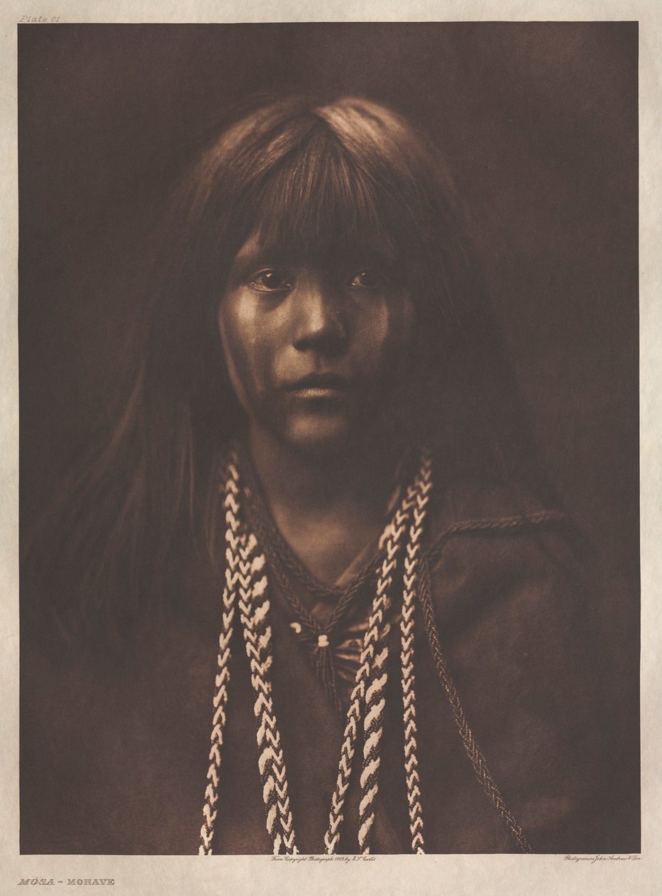 Portfolio II, Plaat 61: Mósa-Mohave door Edward S. Curtis