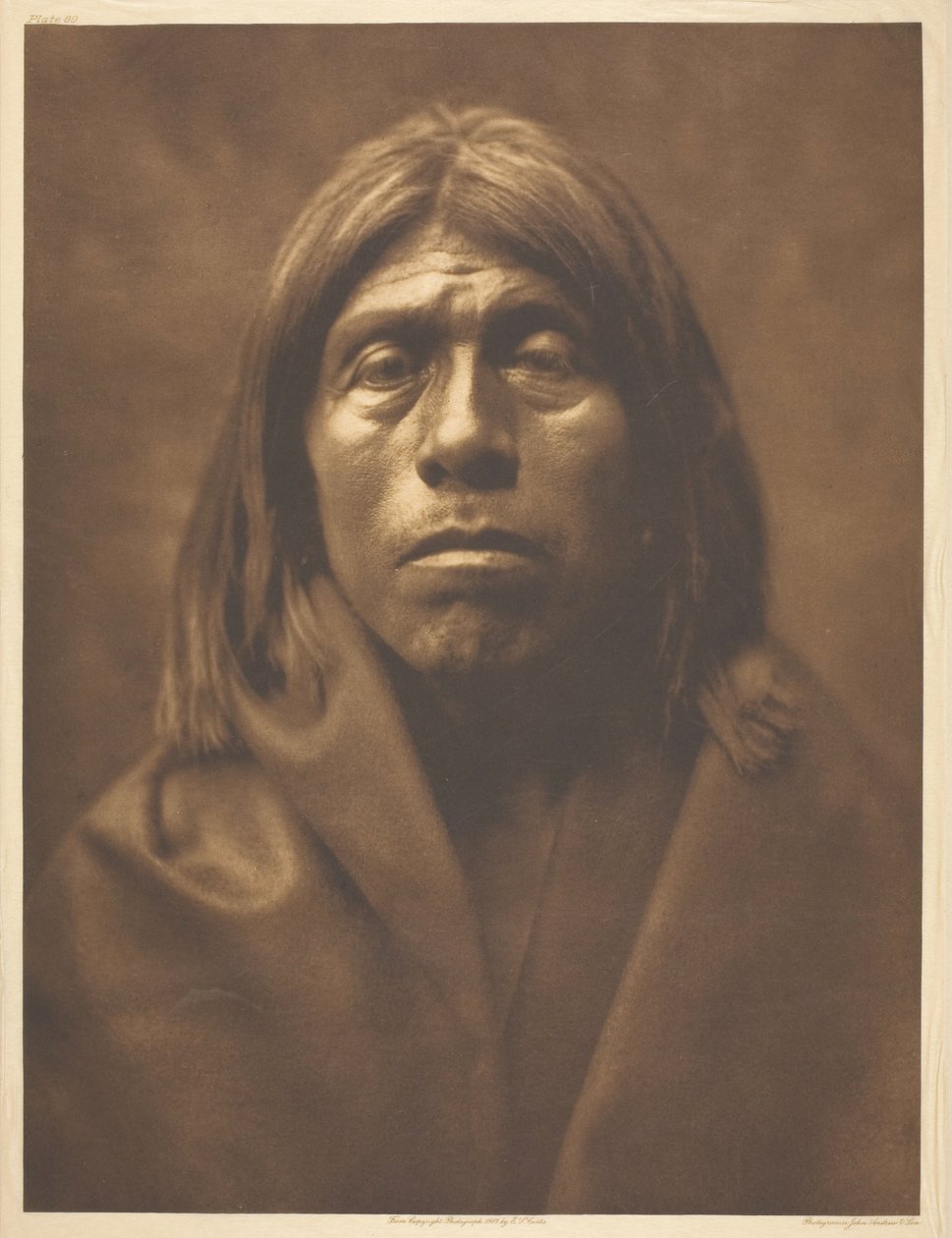 Quniáika - Mohave door Edward S. Curtis