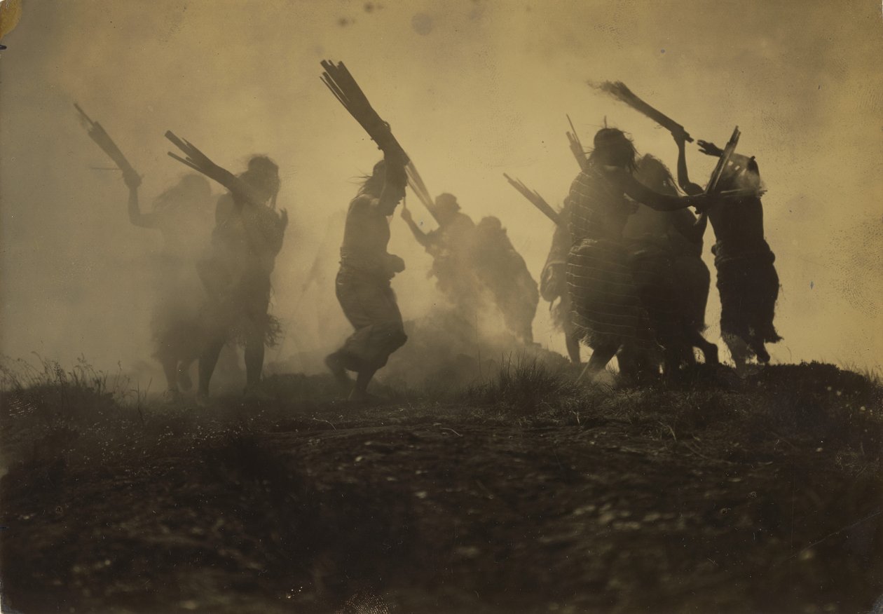 [De Eclipse-dans] door Edward S. Curtis