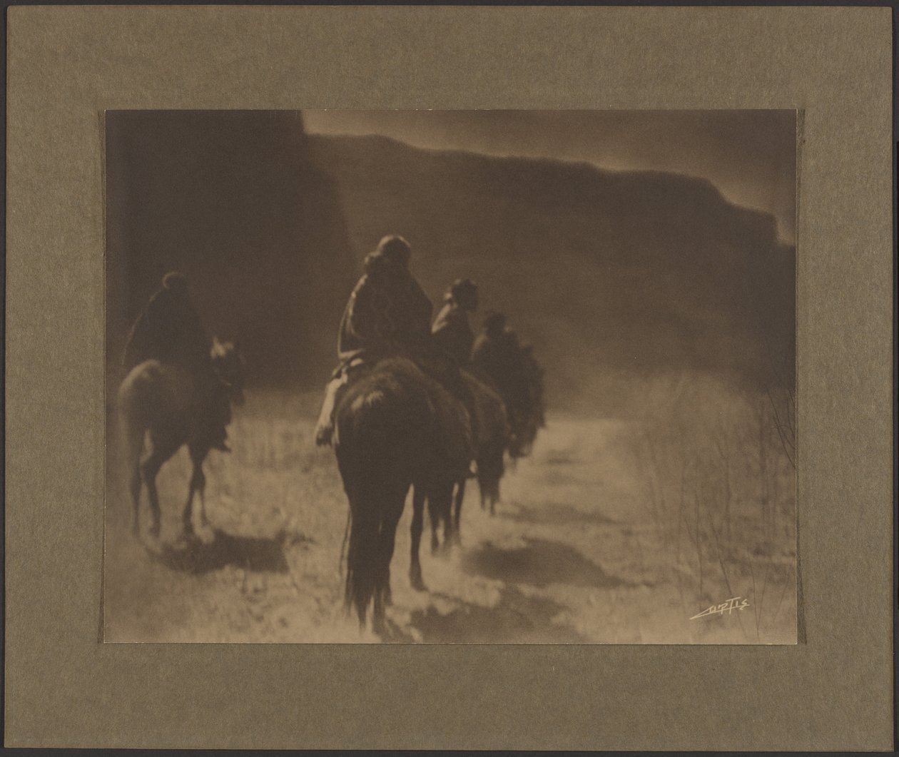 Het verdwijnende ras - Navajo door Edward S. Curtis