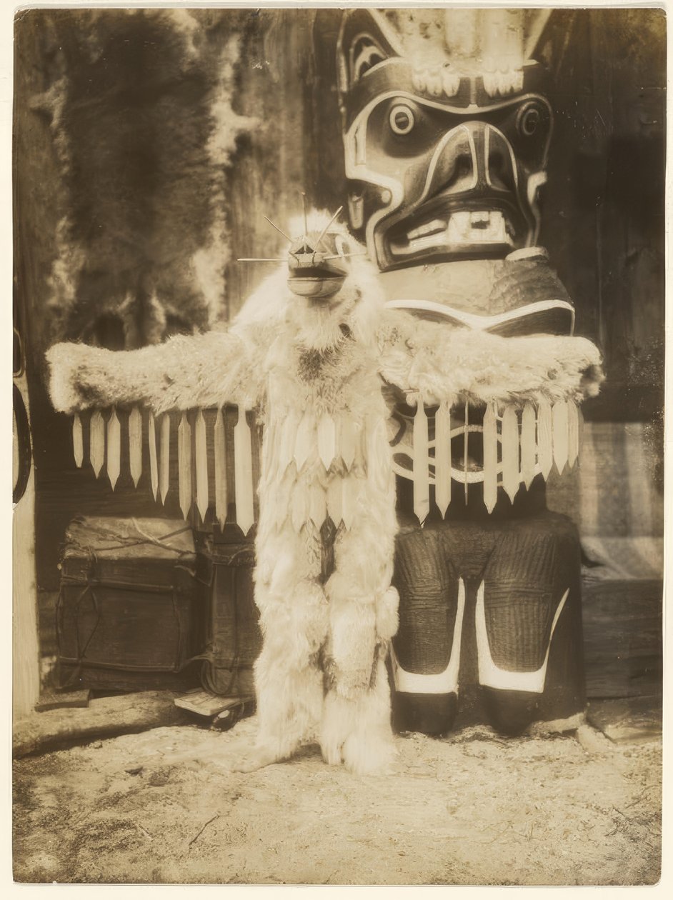 De wesp met zoemend gezoem zal ze allemaal wegjagen door Edward S. Curtis