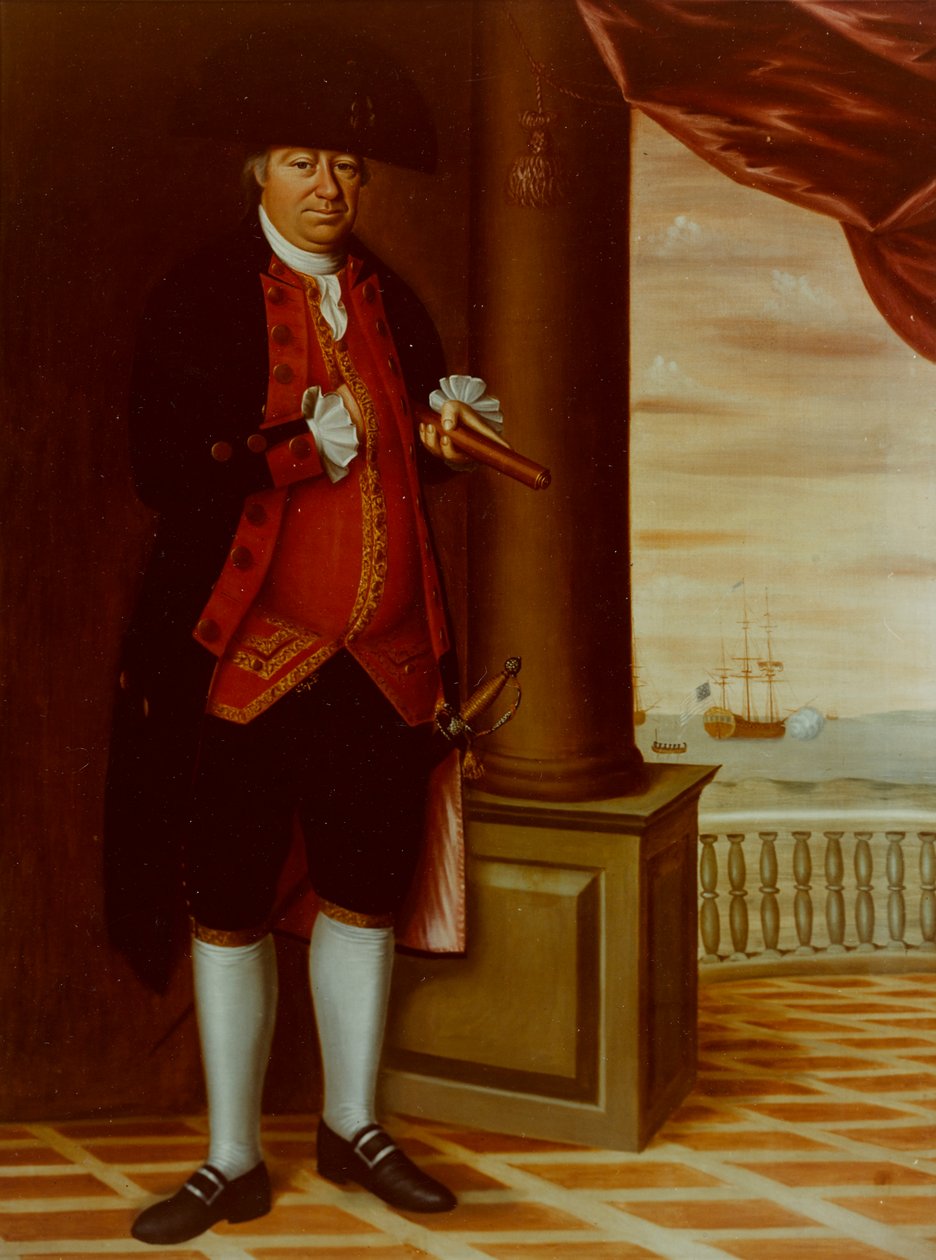 Commodore Abraham Whipple door Edward Savage