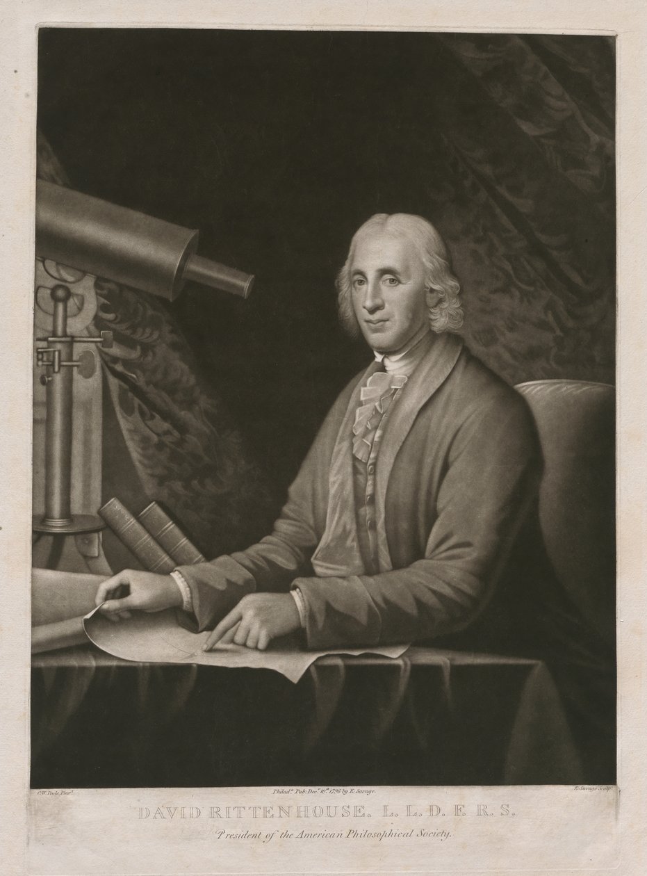 David Rittenhouse door Edward Savage