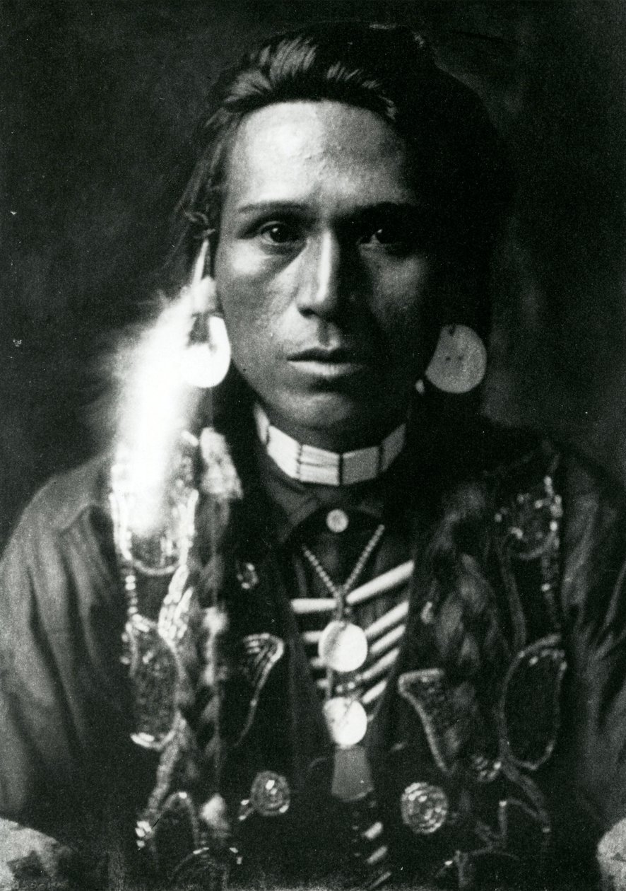 Een jonge Yakima door Edward Sheriff Curtis