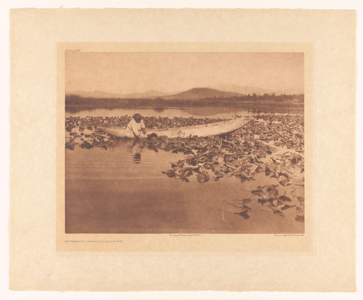 Woka’s verzamelen – Klamath door Edward Sheriff Curtis