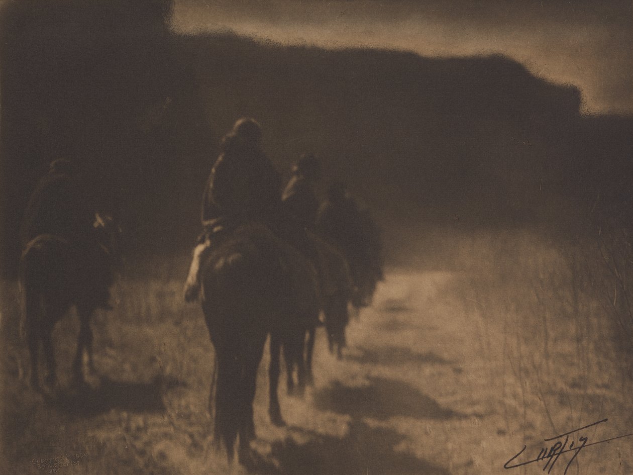 Het verdwijnende volk (Navajo) door Edward Sheriff Curtis