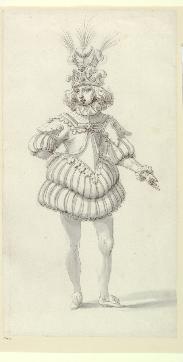 Salmacida Spolia - De Koning en Maskers: tweede versie (voor de Koning) door Edward the Elder Pearce
