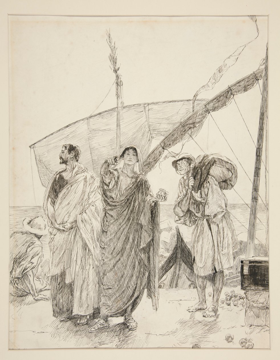 Antipholus van Syracuse door Edwin Austin Abbey