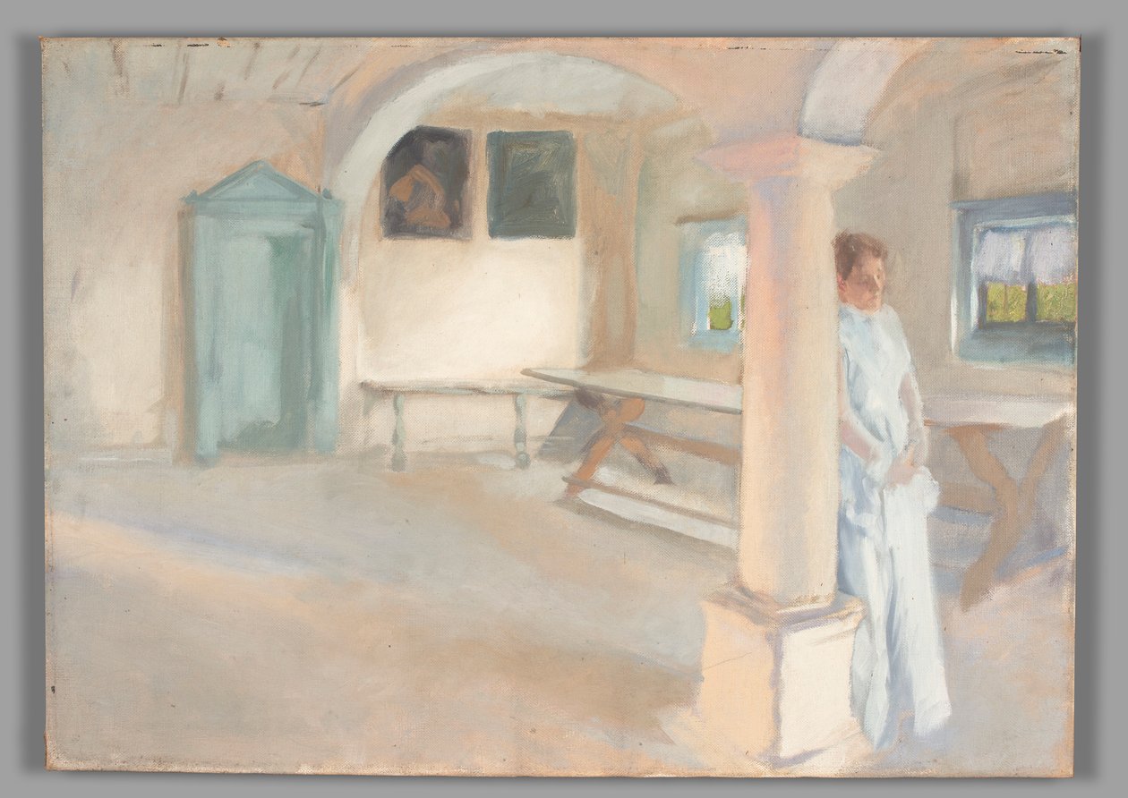 Compositorische Studie, voor Een Aandacht door Edwin Austin Abbey