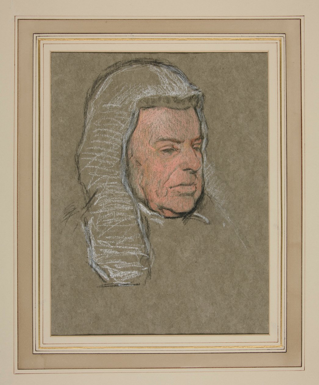 Kroning van Edward VII Portret: Hardinge Stanley Gifford, Graaf door Edwin Austin Abbey