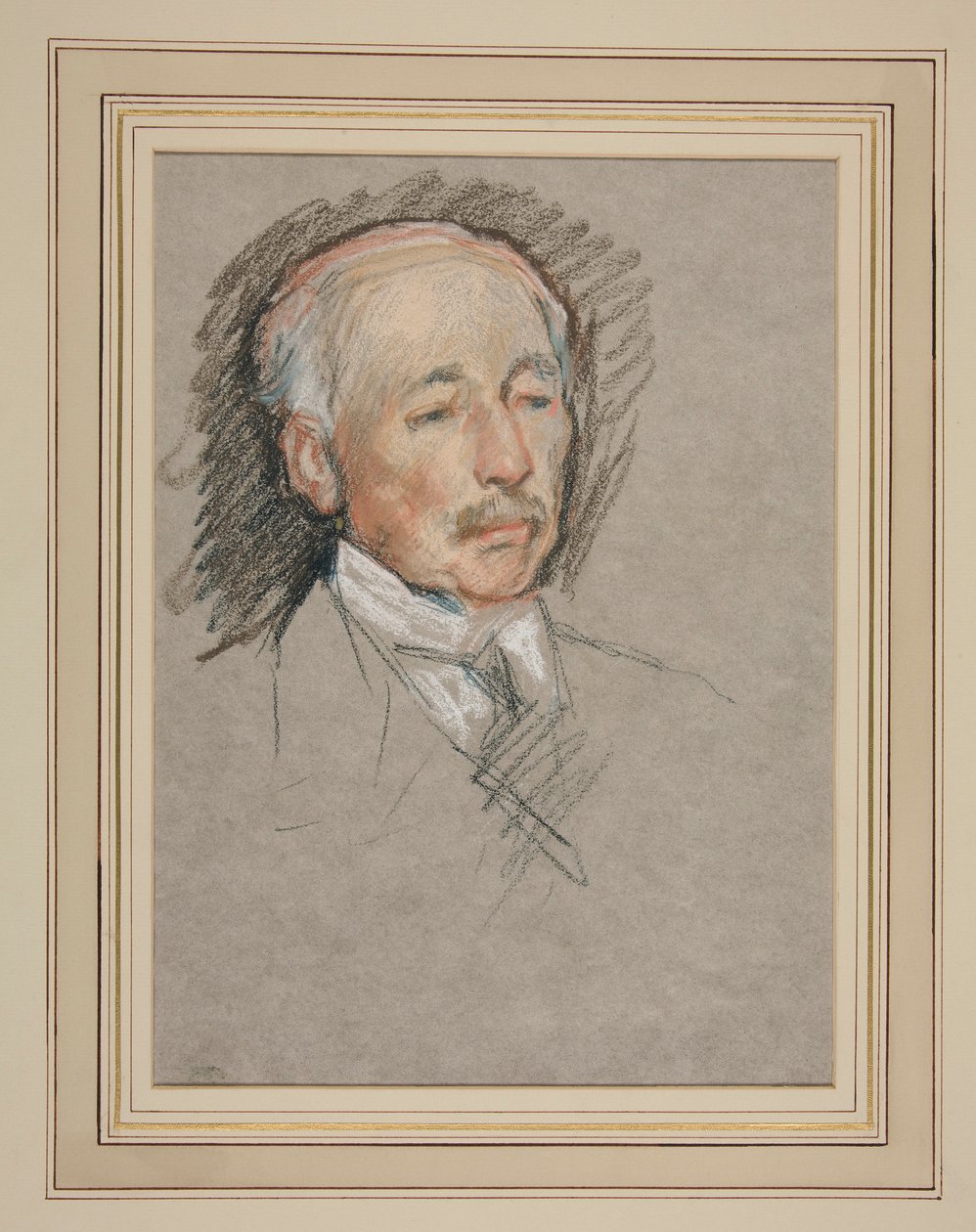 Kroning van Edward VII Portret: Burggraaf Garnet Joseph Wolseley door Edwin Austin Abbey
