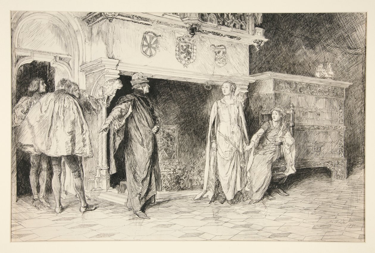 Hertog Frederik: door Edwin Austin Abbey