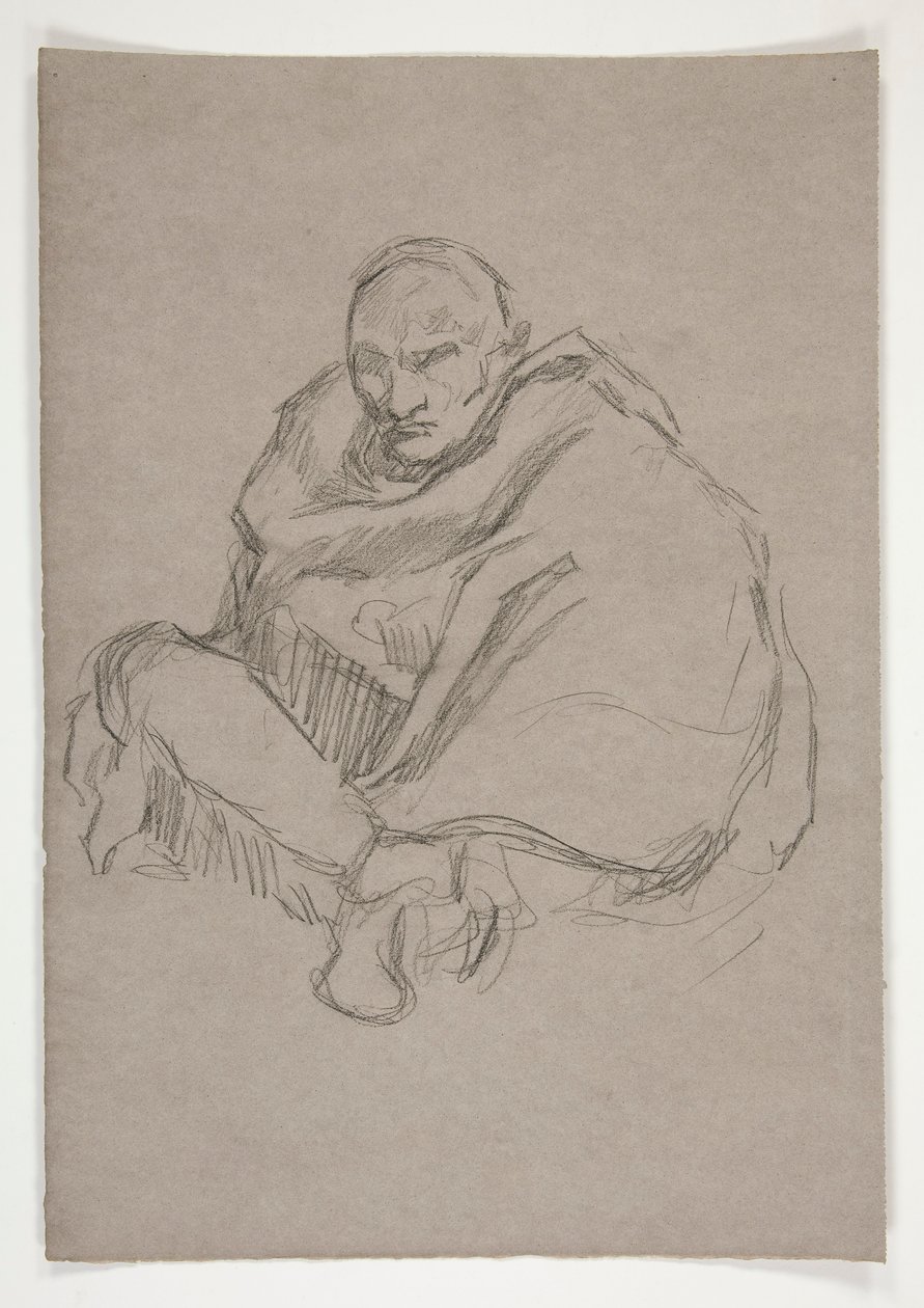 Figurenstudie door Edwin Austin Abbey