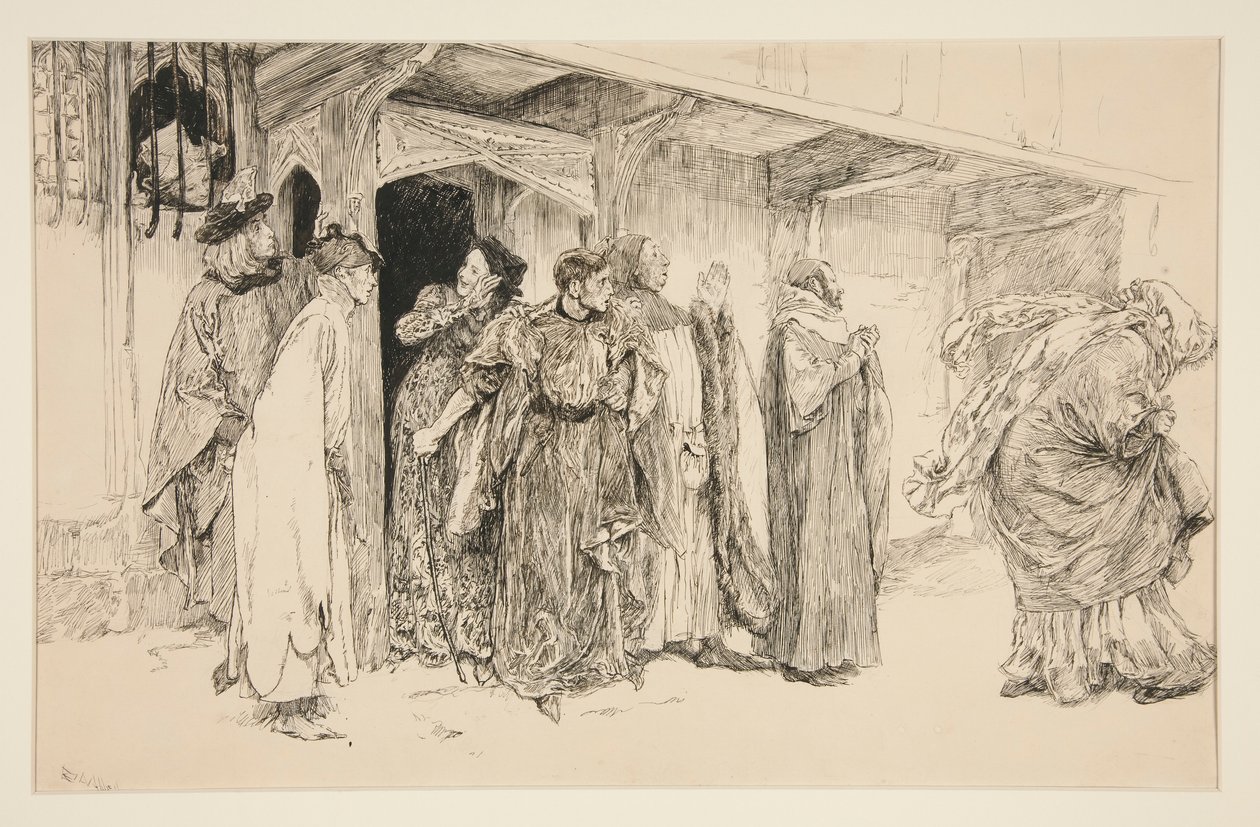 Ford door Edwin Austin Abbey
